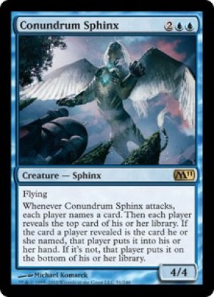 画像1: 【FOIL】難題のスフィンクス/Conundrum Sphinx [M11-ENR]