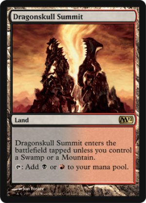 画像1: 竜髑髏の山頂/Dragonskull Summit [M12-ENR]