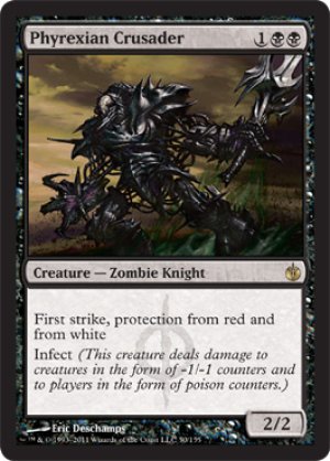 画像1: ファイレクシアの十字軍/Phyrexian Crusader [MBS-054ENR]