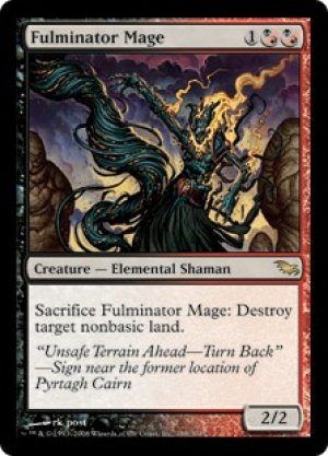 画像1: 大爆発の魔道士/Fulminator Mage [SHM-046ENR]