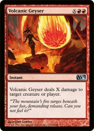 画像1: 【FOIL】溶岩噴火/Volcanic Geyser [M13-ENU]
