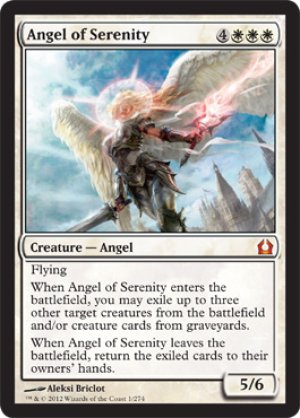 画像1: 静穏の天使/Angel of Serenity [RTR-059ENM]