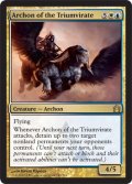 【FOIL】三巨頭の執政官/Archon of the Triumvirate [RTR-059ENR]