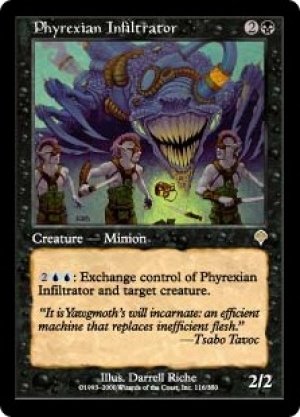 画像1: ファイレクシアの浸透者/Phyrexian Infiltrator [INV-022JPR]