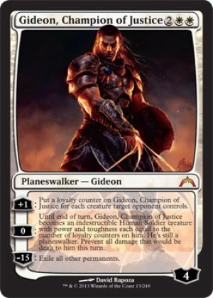 画像1: 【FOIL】正義の勇者ギデオン/Gideon, Champion of Justice [GTC-060ENM]