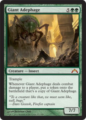 画像1: 【FOIL】巨大オサムシ/Giant Adephage [GTC-060ENM]