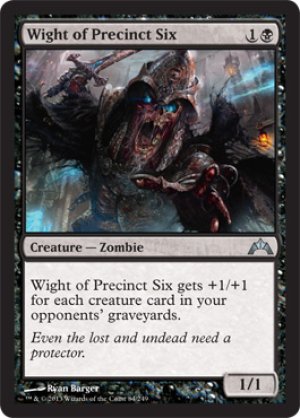 画像1: 【FOIL】第6管区のワイト/Wight of Precinct Six [GTC-060ENU]