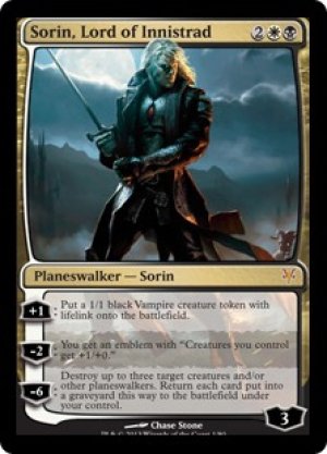 画像1: 【FOIL】イニストラードの君主、ソリン/Sorin, Lord of Innistrad [SvT-D11ENM]