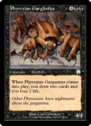 画像1: ファイレクシアのガルガンチュア/Phyrexian Gargantua [APC-023JPU]