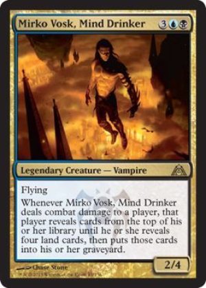 画像1: 【FOIL】精神を飲む者、ミルコ・ヴォスク/Mirko Vosk, Mind Drinker [DGM-061ENR]