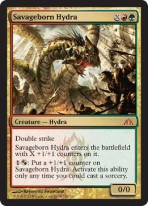 画像1: 野蛮生まれのハイドラ/Savageborn Hydra [DGM-061ENM]