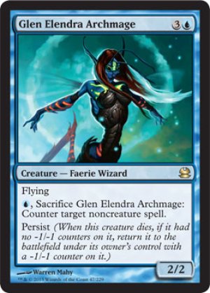 画像1: 【FOIL】エレンドラ谷の大魔導師/Glen Elendra Archmage [MMA-A011ENR]