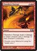 【FOIL】チャンドラの憤慨/Chandra’s Outrage [M14-ENC]