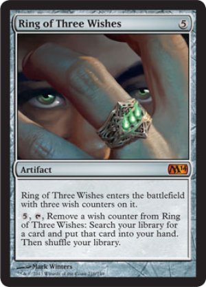 画像1: 三つの願いの指輪/Ring of Three Wishes [M14-ENM]