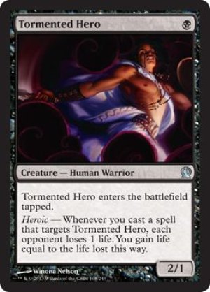 画像1: 【FOIL】苛まれし英雄/Tormented Hero [THS-062ENU]