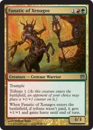 画像1: 【FOIL】ゼナゴスの狂信者/Fanatic of Xenagos [BNG-063ENU]