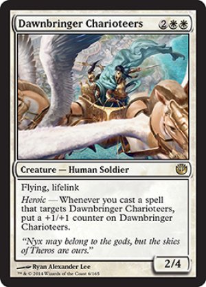 画像1: 【FOIL】黎明運びの戦車兵/Dawnbringer Charioteers [JOU-064ENR]