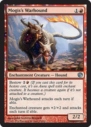 画像1: 【FOIL】モーギスの軍用犬/Mogis's Warhound [JOU-064ENU]