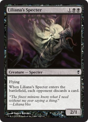 画像1: リリアナの死霊/Liliana’s Specter [CNS-A09ENC]