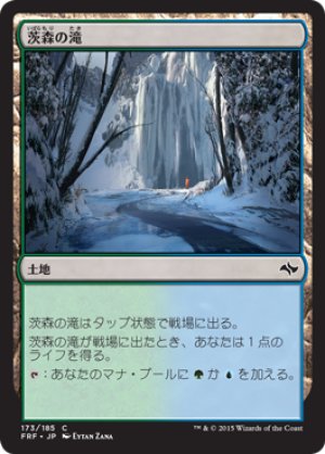 画像1: 【FOIL】茨森の滝/Thornwood Falls [FRF-066JPC]