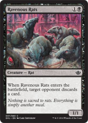 画像1: 貪欲なるネズミ/Ravenous Rats [DD3-D00ENC]
