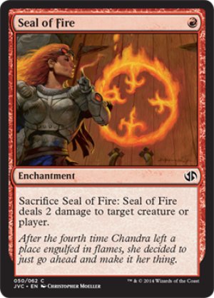 画像1: 炎の印章/Seal of Fire [DD3-D00ENC]