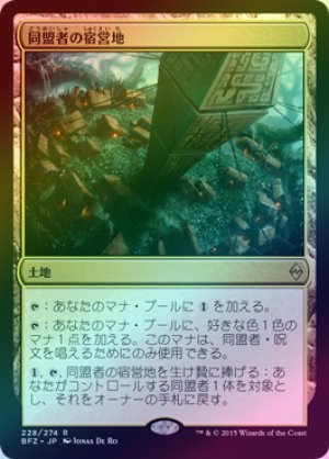 画像1: 【FOIL】同盟者の宿営地/Ally Encampment [BFZ-068JPR]