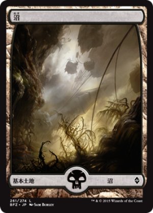 画像1: 沼/Swamp ＃261 [BFZ-068JPB]