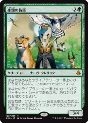 画像1: 【FOIL】生類の侍臣/Vizier of the Menagerie [AKH-074JPM]