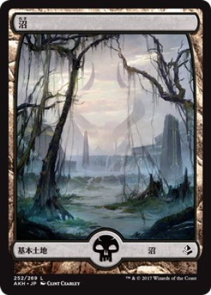 画像1: 沼/Swamp ＃252 [AKH-074JPB]