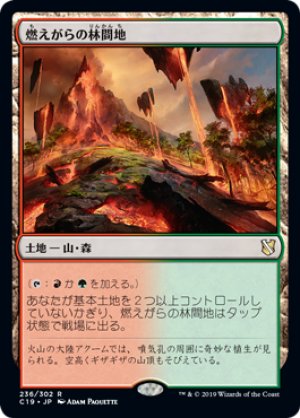 画像1: 燃えがらの林間地/Cinder Glade [C19-JPR]