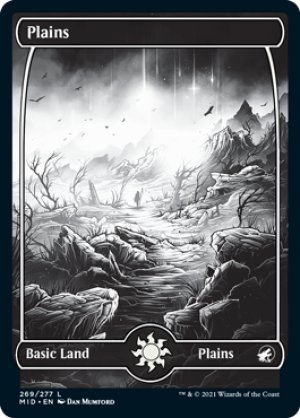 画像1: 【FOIL】平地/Plains ＃269 [MID-089JPB]