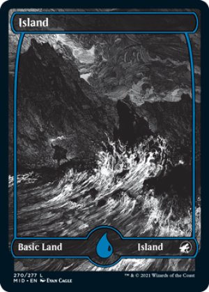 画像1: 【FOIL】島/Island ＃270 [MID-089JPB]