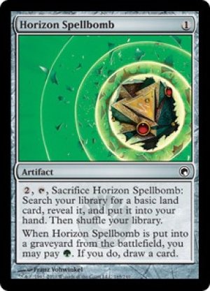 画像1: 【FOIL】地平線の呪文爆弾/Horizon Spellbomb [SOM-053ENC]