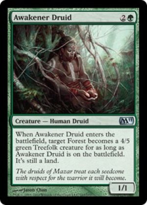 画像1: 【FOIL】覚醒のドルイド/Awakener Druid [M11‐ENU]