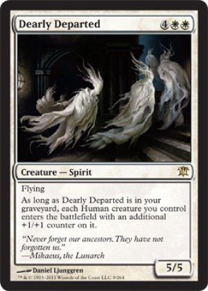 画像1: 【FOIL】安らかに旅立つ者/Dearly Departed [ISD-056ENR]