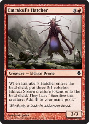 画像1: エムラクールの孵化者/Emrakul's Hatcher [ROE-052ENC]