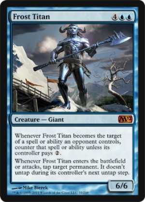 画像1: 【FOIL】霜のタイタン/Frost Titan [M12-ENM]