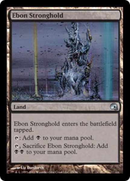 画像1: 【FOIL】漆黒の要塞/Ebon Stronghold [PD3-A04ENU] (1)