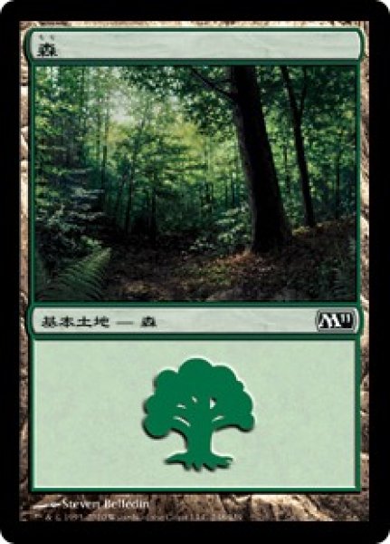 画像1: 【FOIL】森/Forest ＃248 [M11-JPB] (1)