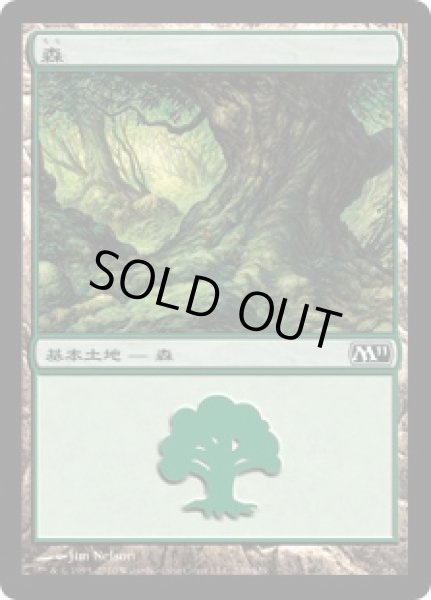 画像1: 【FOIL】森/Forest ＃249 [M11-JPB] (1)