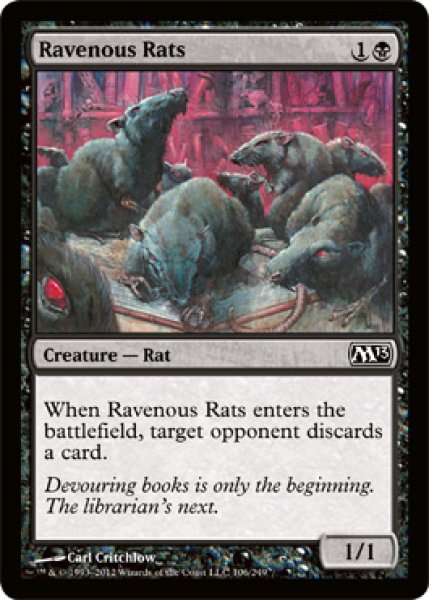 画像1: 貪欲なるネズミ/Ravenous Rats [M13-ENC] (1)