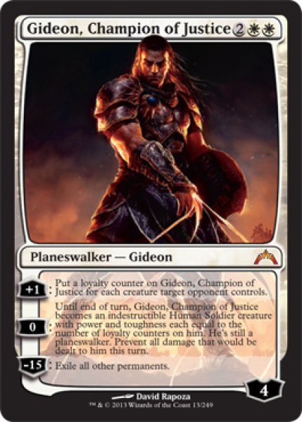 画像1: 【FOIL】正義の勇者ギデオン/Gideon, Champion of Justice [GTC-060ENM] (1)