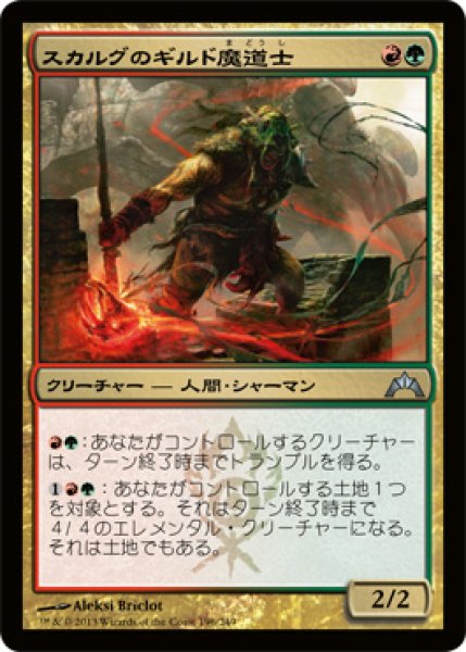 画像1: 【FOIL】スカルグのギルド魔道士/Skarrg Guildmage [GTC-060JPU] (1)