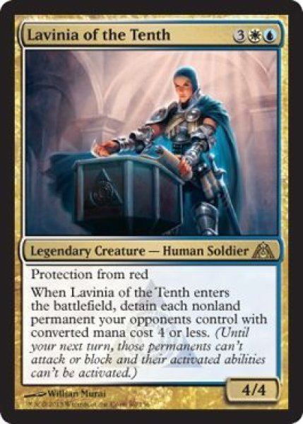 画像1: 【FOIL】第10管区のラヴィニア/Lavinia of the Tenth [DGM-061ENR] (1)
