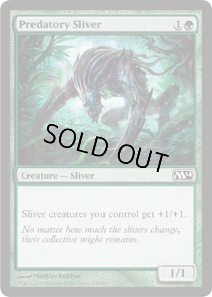 画像1: 捕食スリヴァー/Predatory Sliver [M14-ENC] (1)