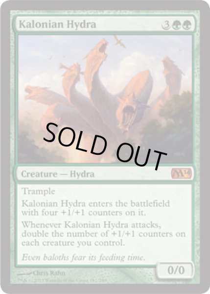 画像1: 【FOIL】カロニアのハイドラ/Kalonian Hydra [M14-ENM] (1)