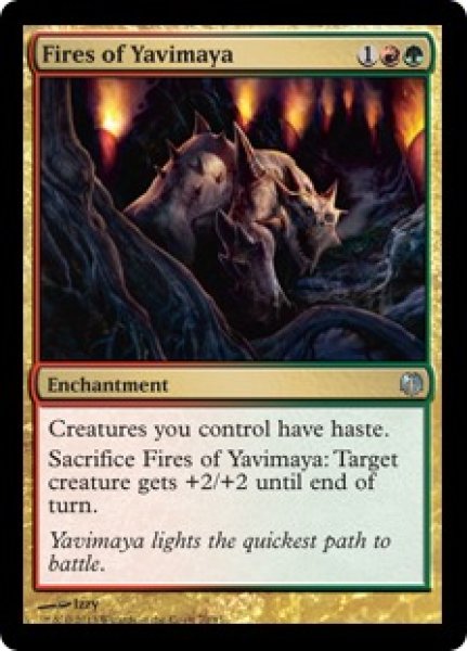 画像1: ヤヴィマヤの火/Fires of Yavimaya [HvM-D12ENU] (1)