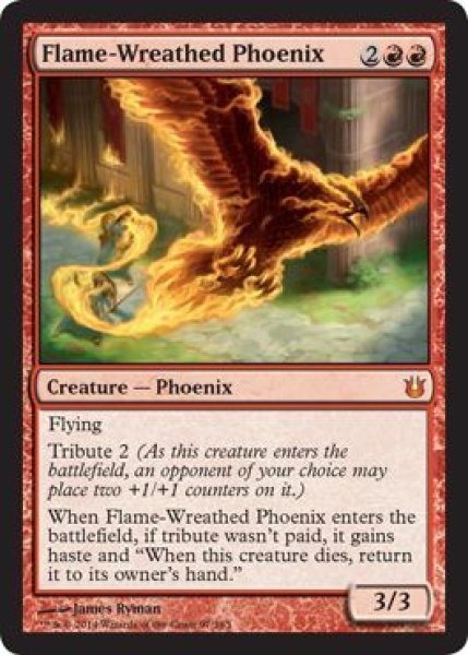 画像1: 炎輪のフェニックス/Flame-Wreathed Phoenix [BNG-063ENM] (1)