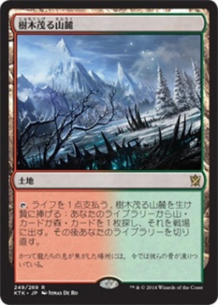 画像1: 【FOIL】樹木茂る山麓/Wooded Foothills [KTK-065JPR] (1)